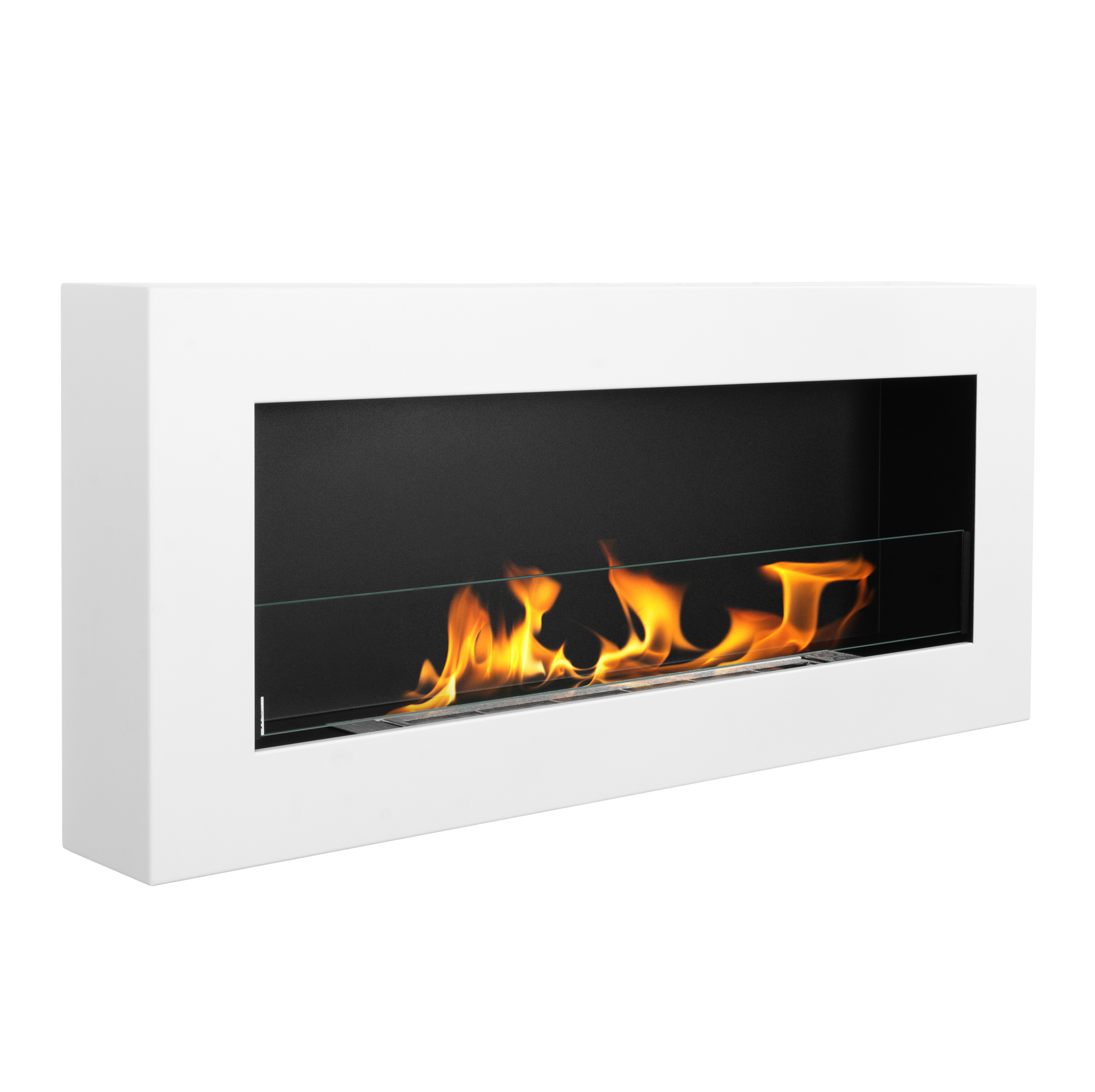 Frame Wandkamin 900x400 in Weiß