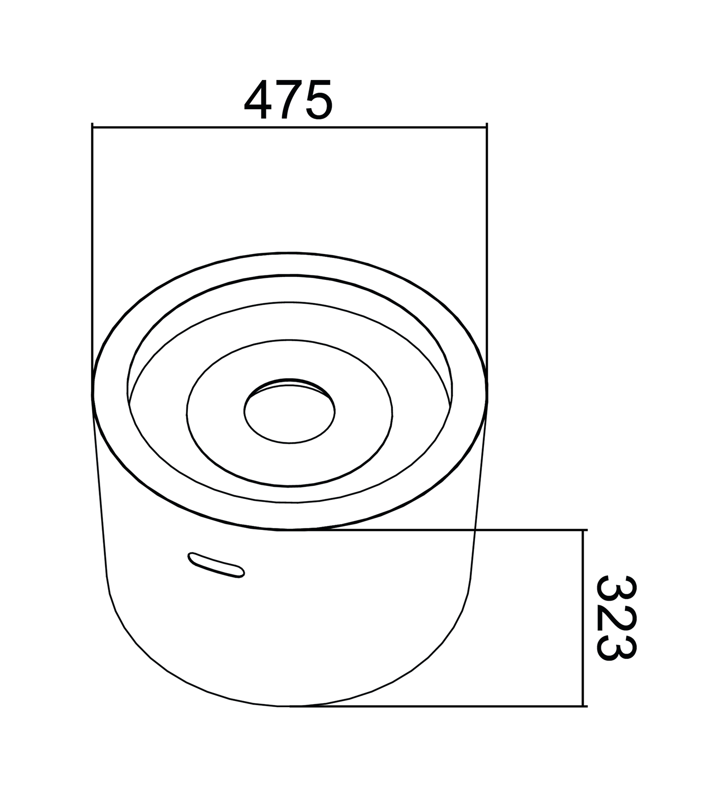 Feuerstelle Solis 475