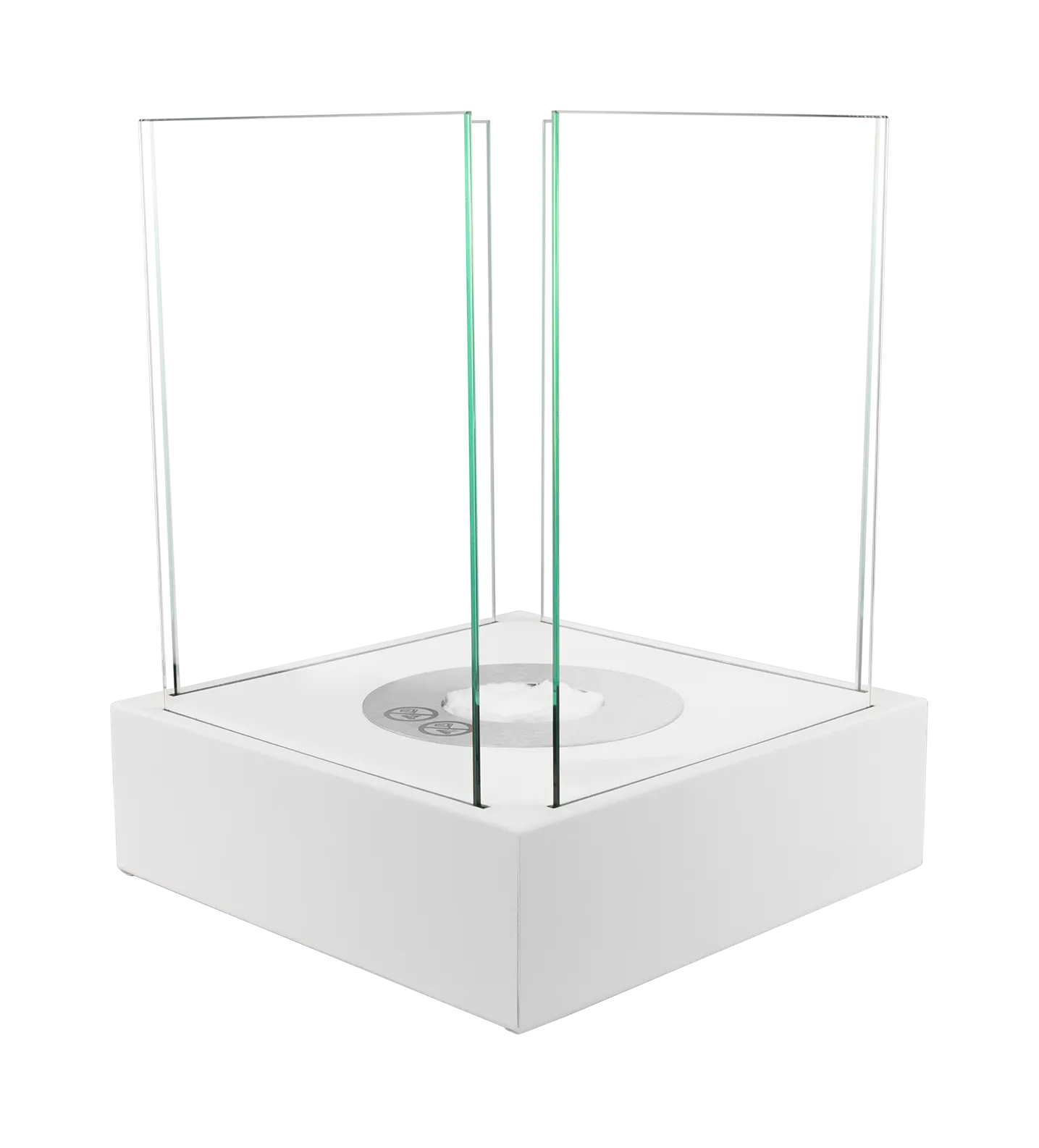 one.Luma260 Design Tischkamin in Weiß