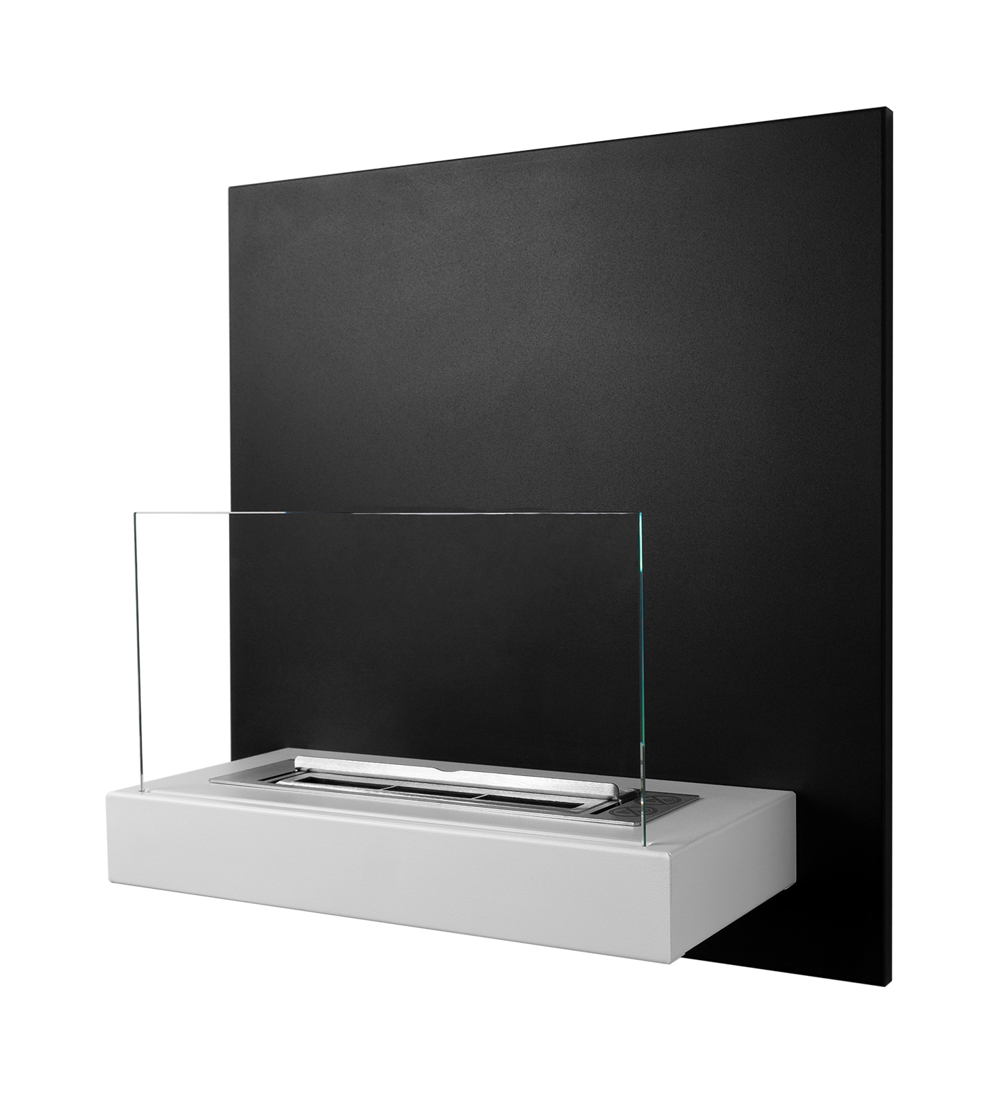 four.Wall | Bioethanol-Wandkamin in Weiß