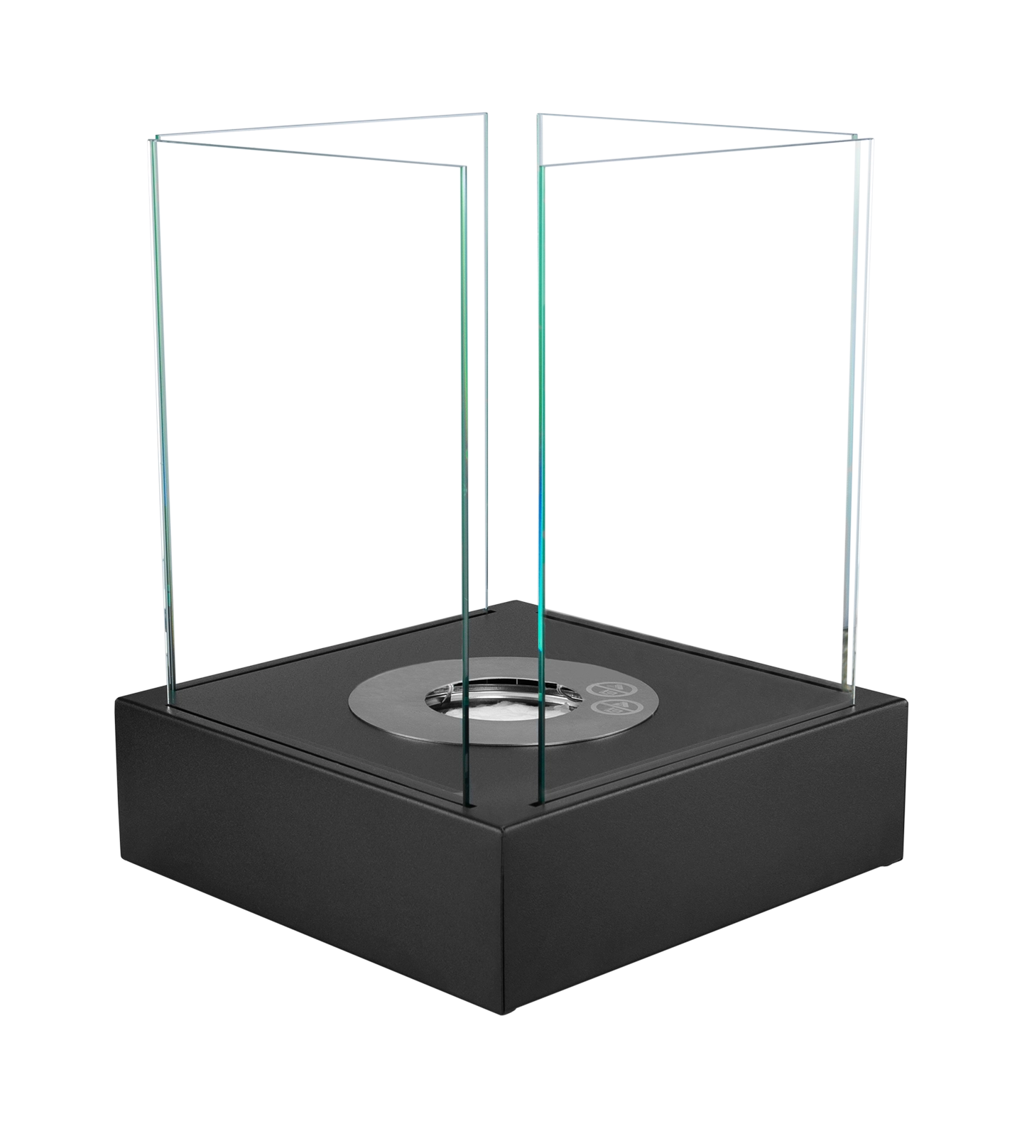 one.Luma260 Design Tischkamin in Schwarz