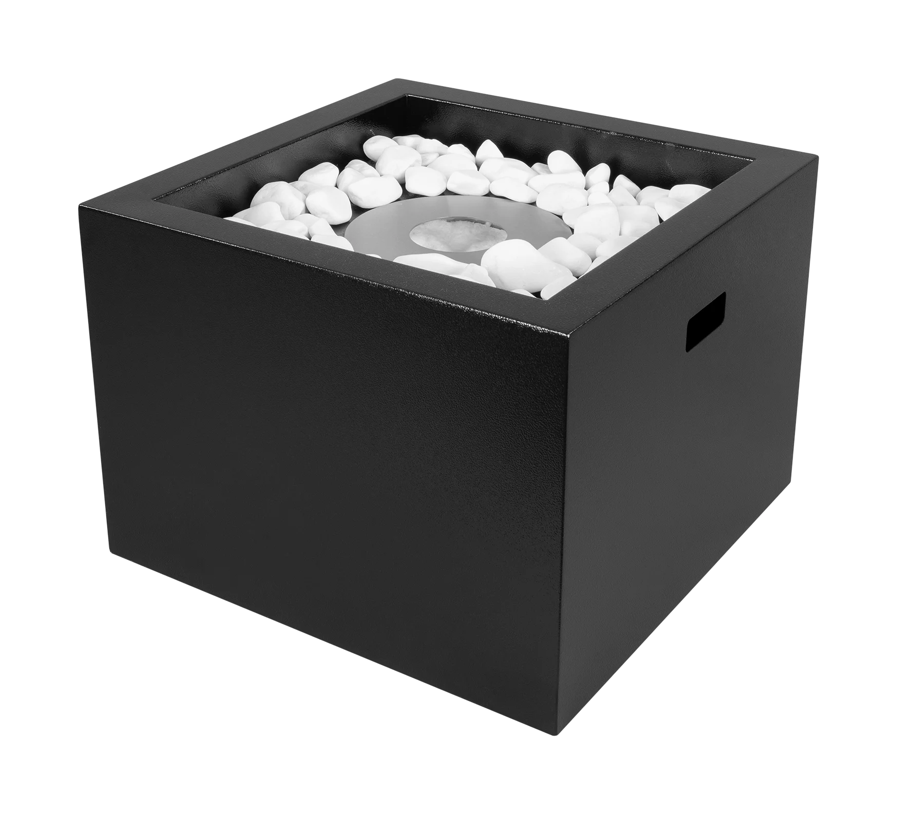 two.Cube Quadratische Outdoor Feuerstelle im Würfel-Design