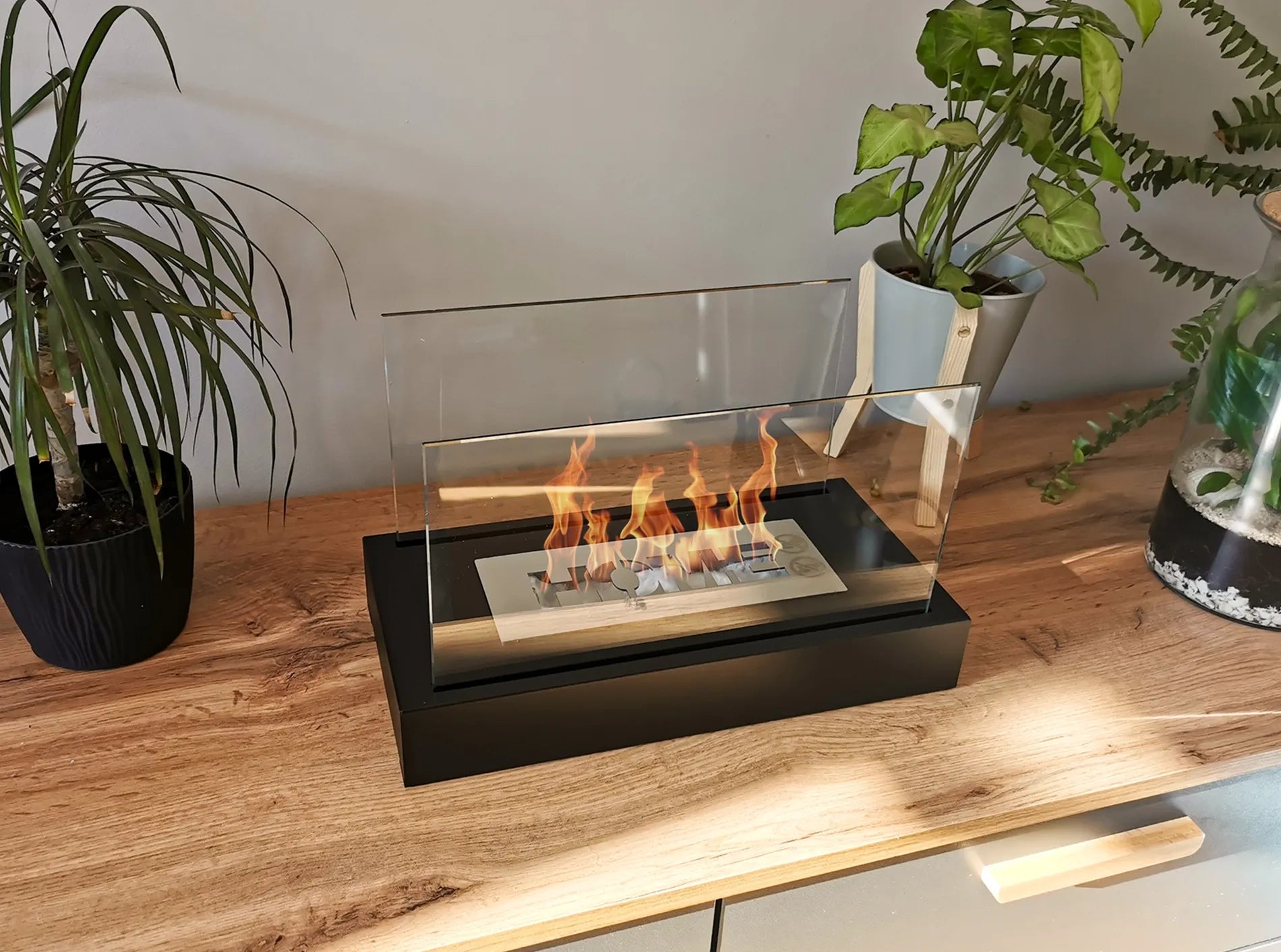 one.Home Freistehender Bioethanol Tischkamin