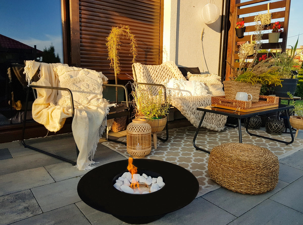 Feuerschale Sun – Bioethanol Feuerschale Ø 60 cm für den Garten