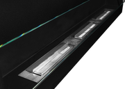 Wandkamin Elegant 1200×400 – Bioethanol Wandkamin, 120 cm Feuerlinie