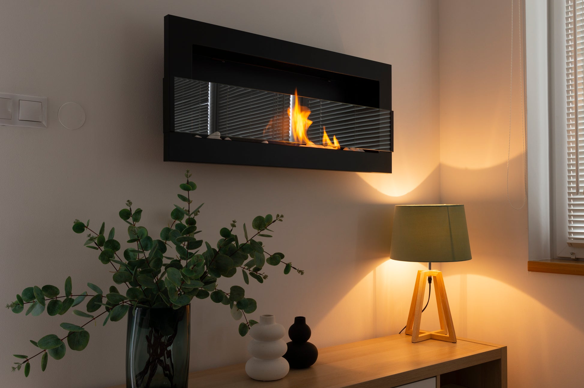 STARTERPAKET Wandkamin Elegant 900x400