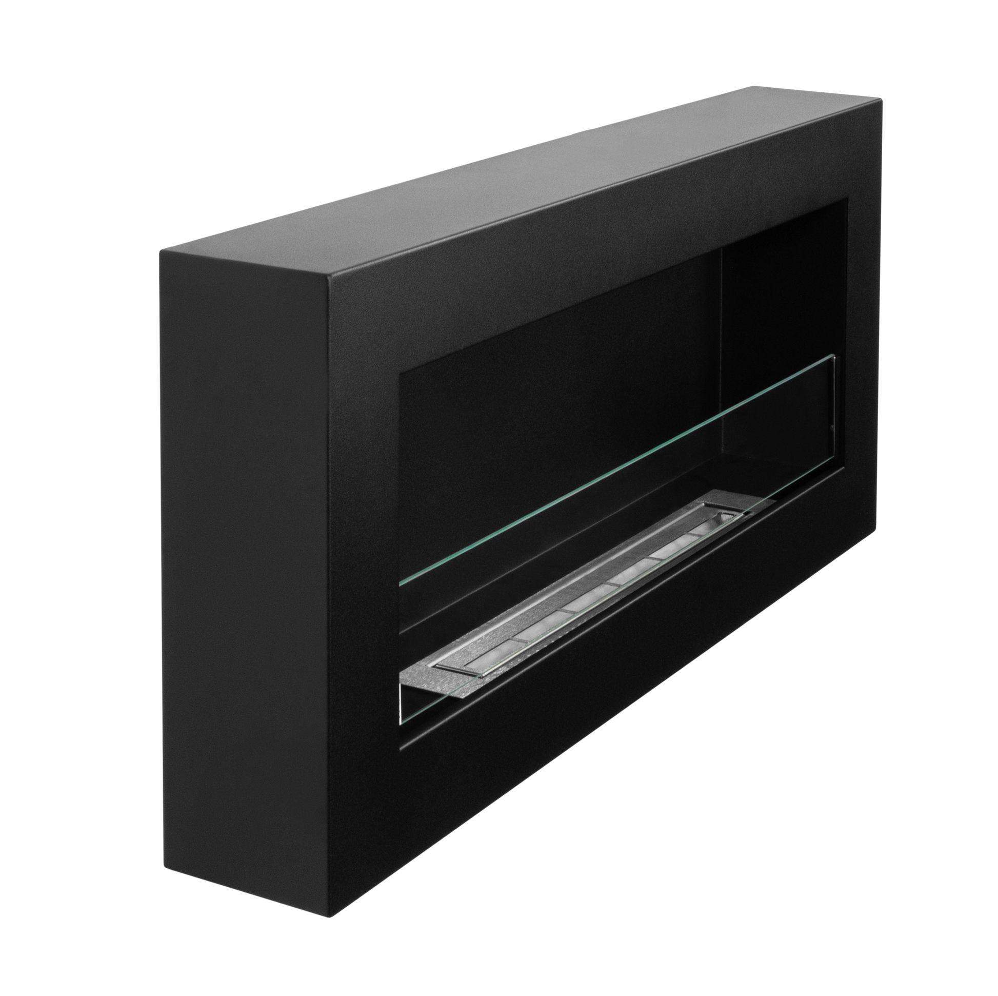 Frame Wandkamin 900x400 in Schwarz
