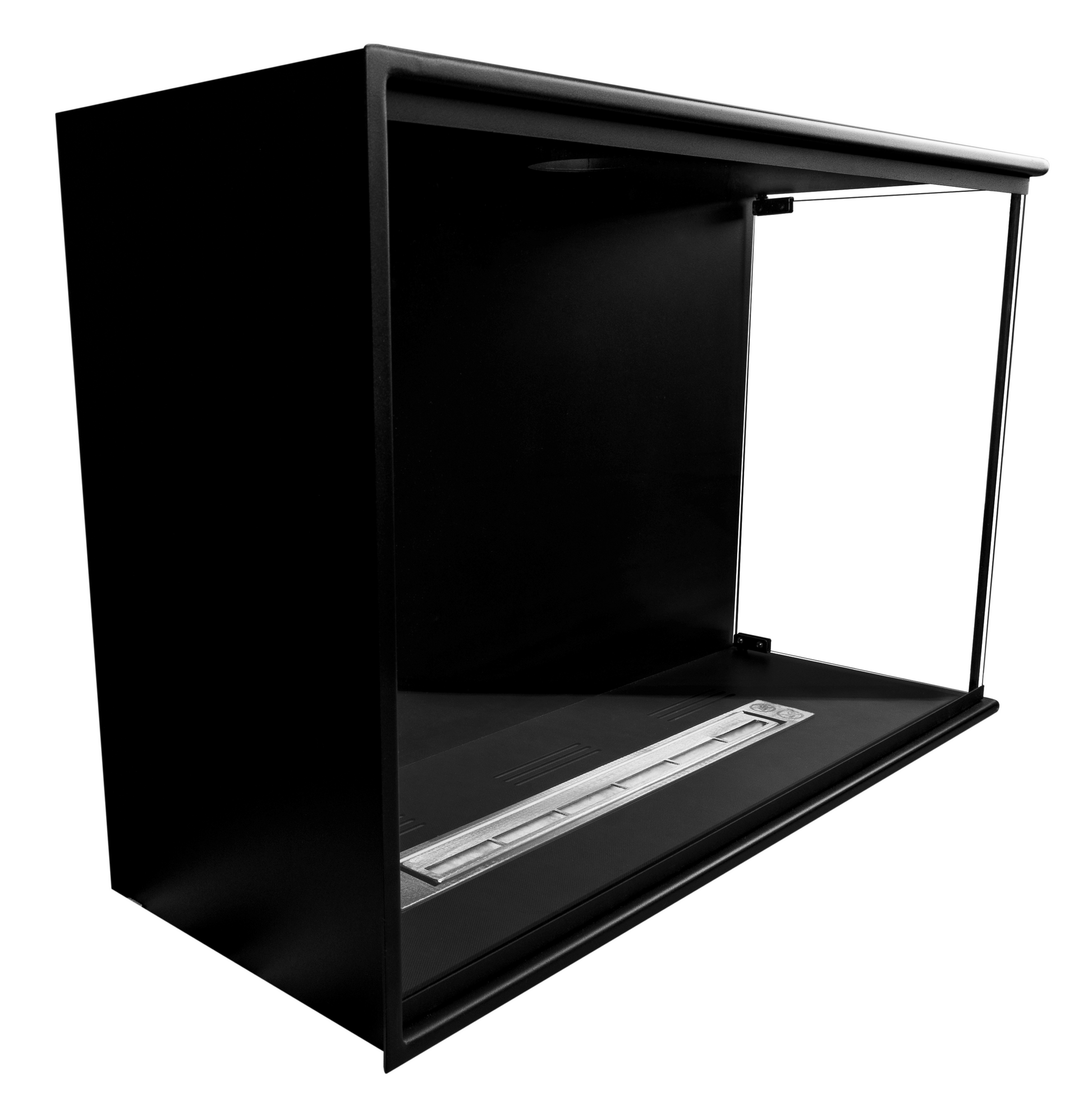 Einbaukamin Corner – Bioethanol Eckkamin ohne Schornstein