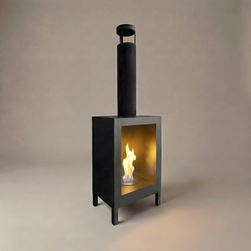 Bioethanol Standkamin Classic – elegantes Design & echte Flamme