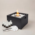 Feuerstelle Cube Starterpaket – Feuerstelle, 6 L Bioethanol & Feuerzeug