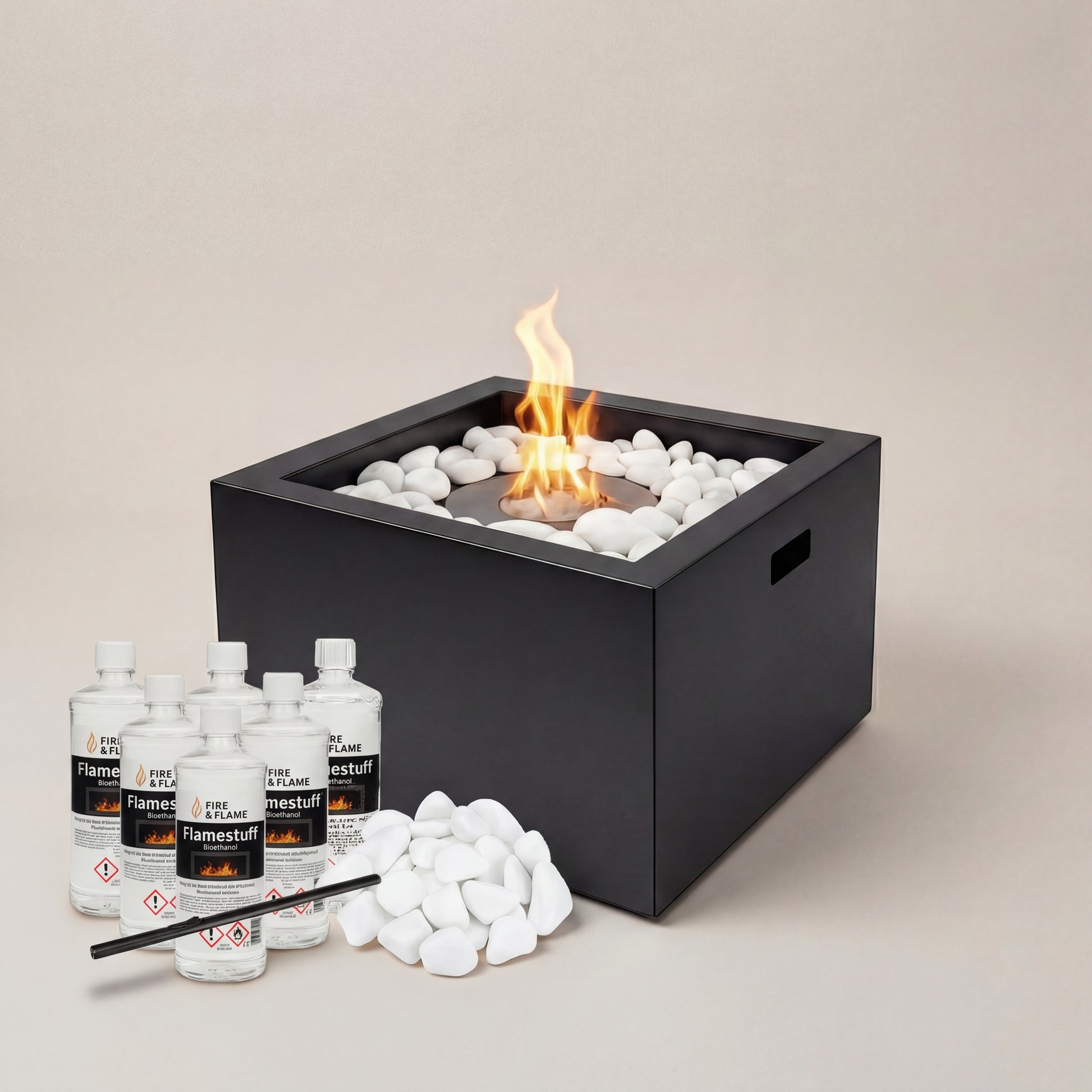 Feuerstelle Cube Starterpaket