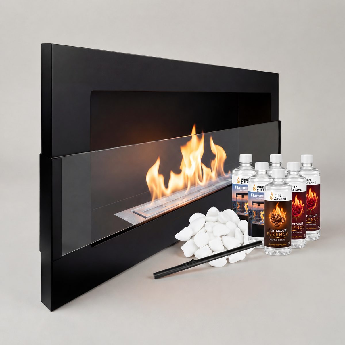 Wandkamin Elegant 900×400 Starterpaket