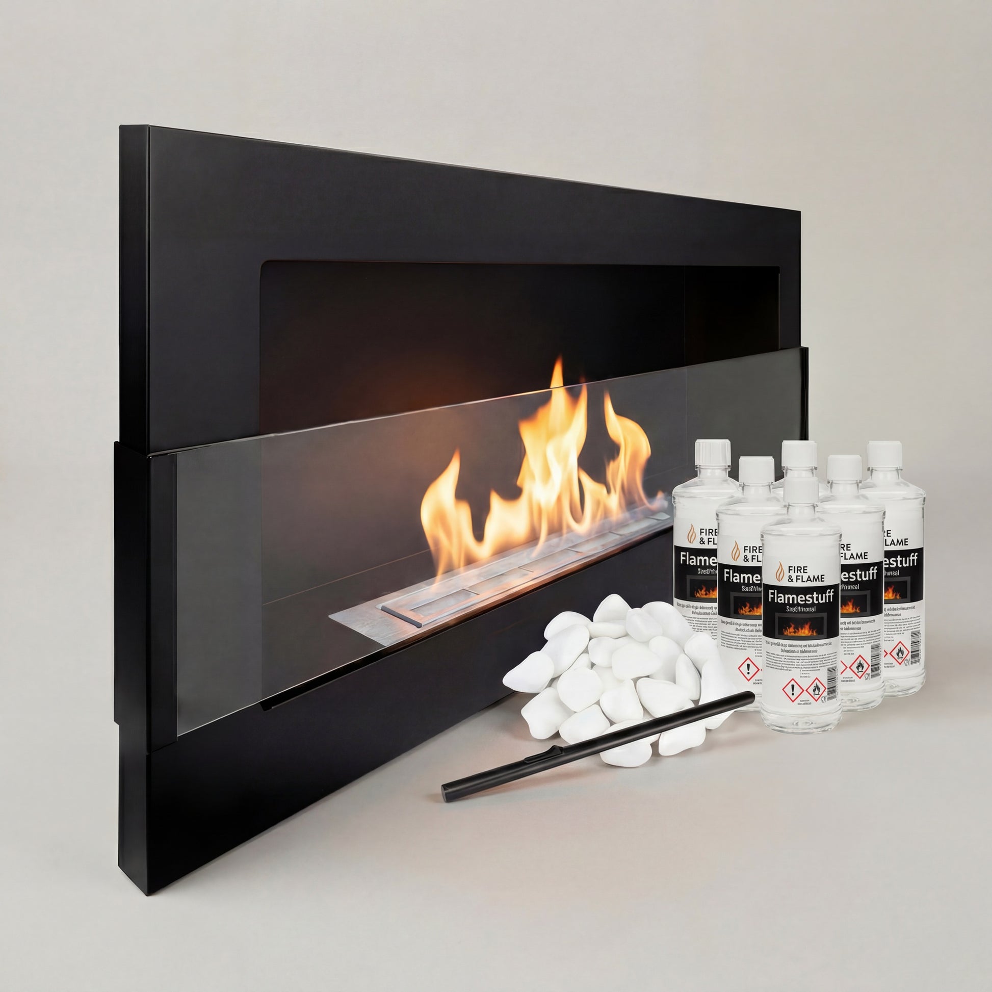 Wandkamin Elegant 900×400 Starterpaket