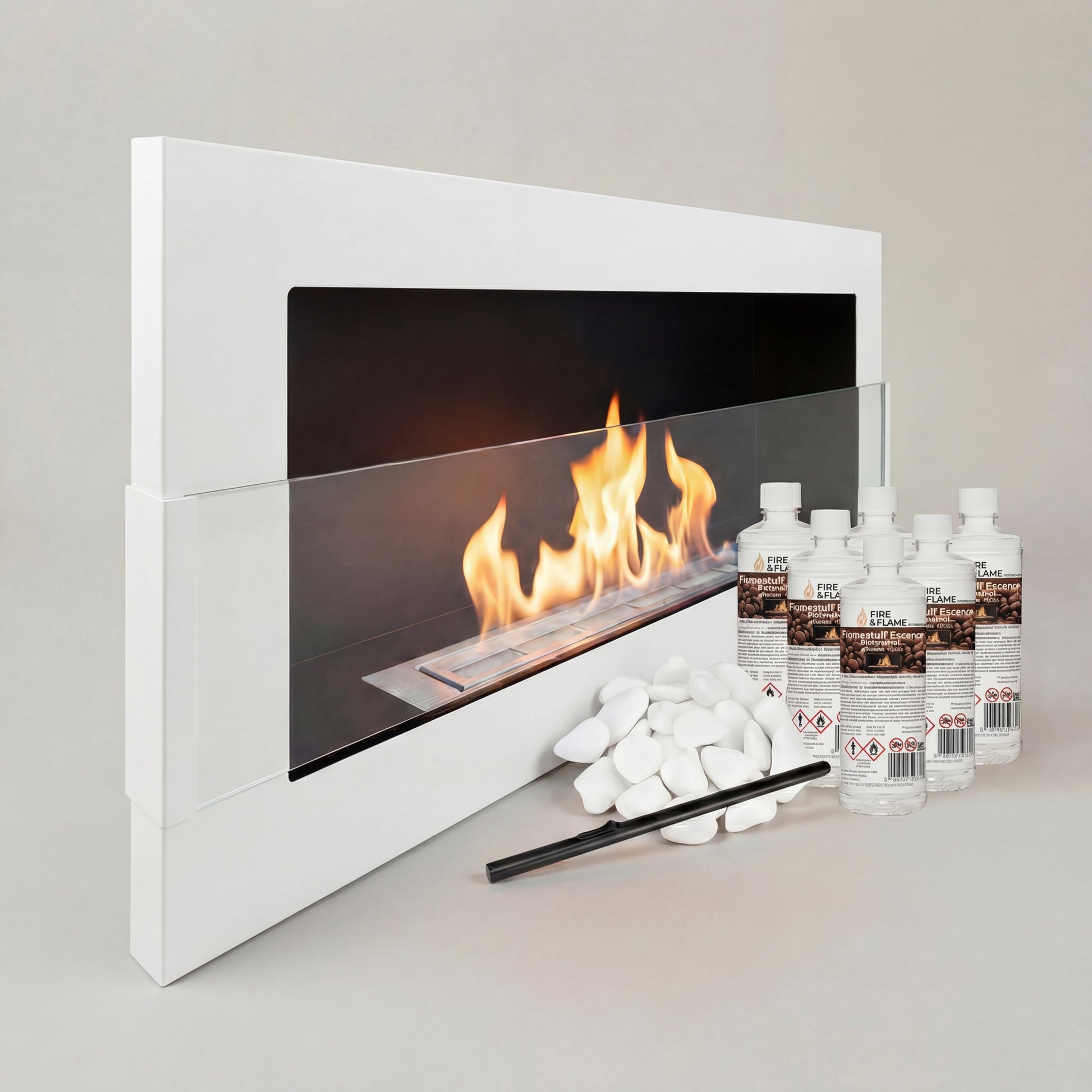 Wandkamin Elegant 900×400 Starterpaket