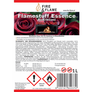 Flamestuff Essence Rose Bioethanol 1L – Brennstoff für Ethanolkamine mit Rosenduft
