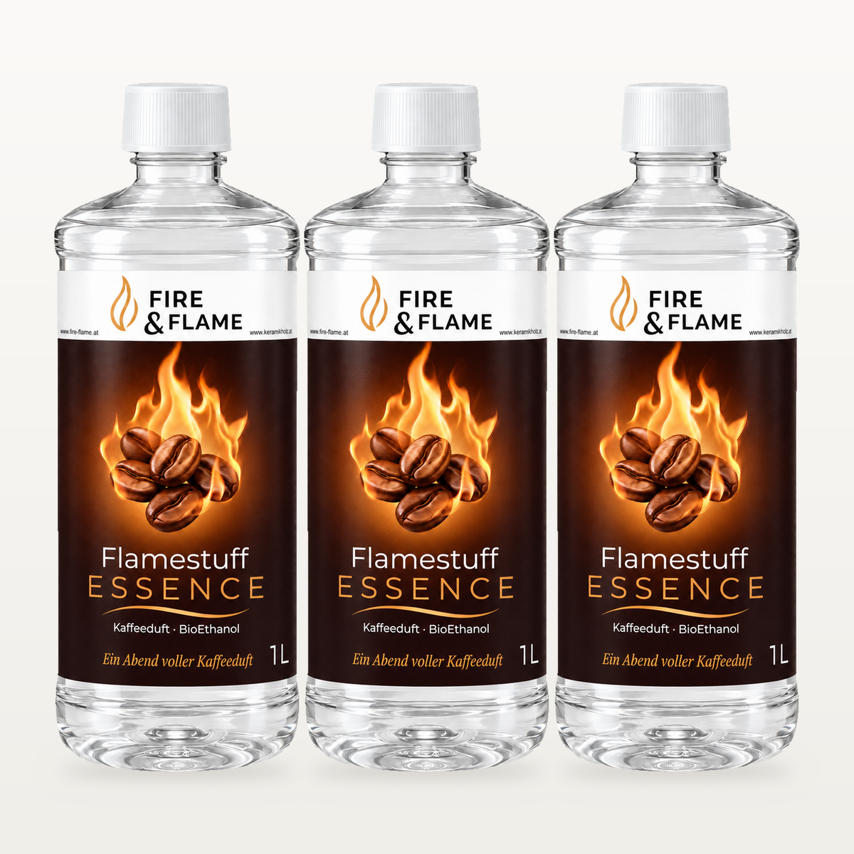 Flamestuff Essence Kaffee Vorratspaket – Bioethanol mit Kaffeeduft