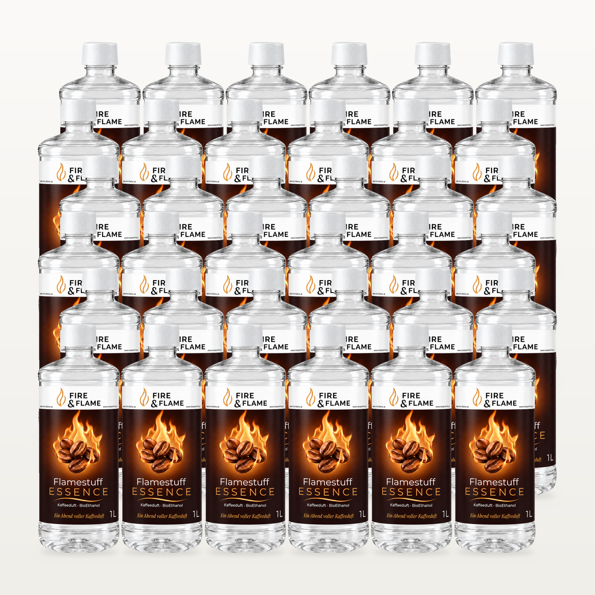 Flamestuff Essence Kaffee Vorratspaket – Bioethanol mit Kaffeeduft