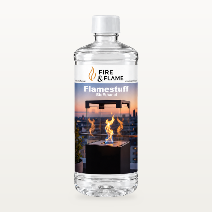 Flamestuff Bioethanol 96,6 % 1 L – Brennstoff für Ethanolkamine