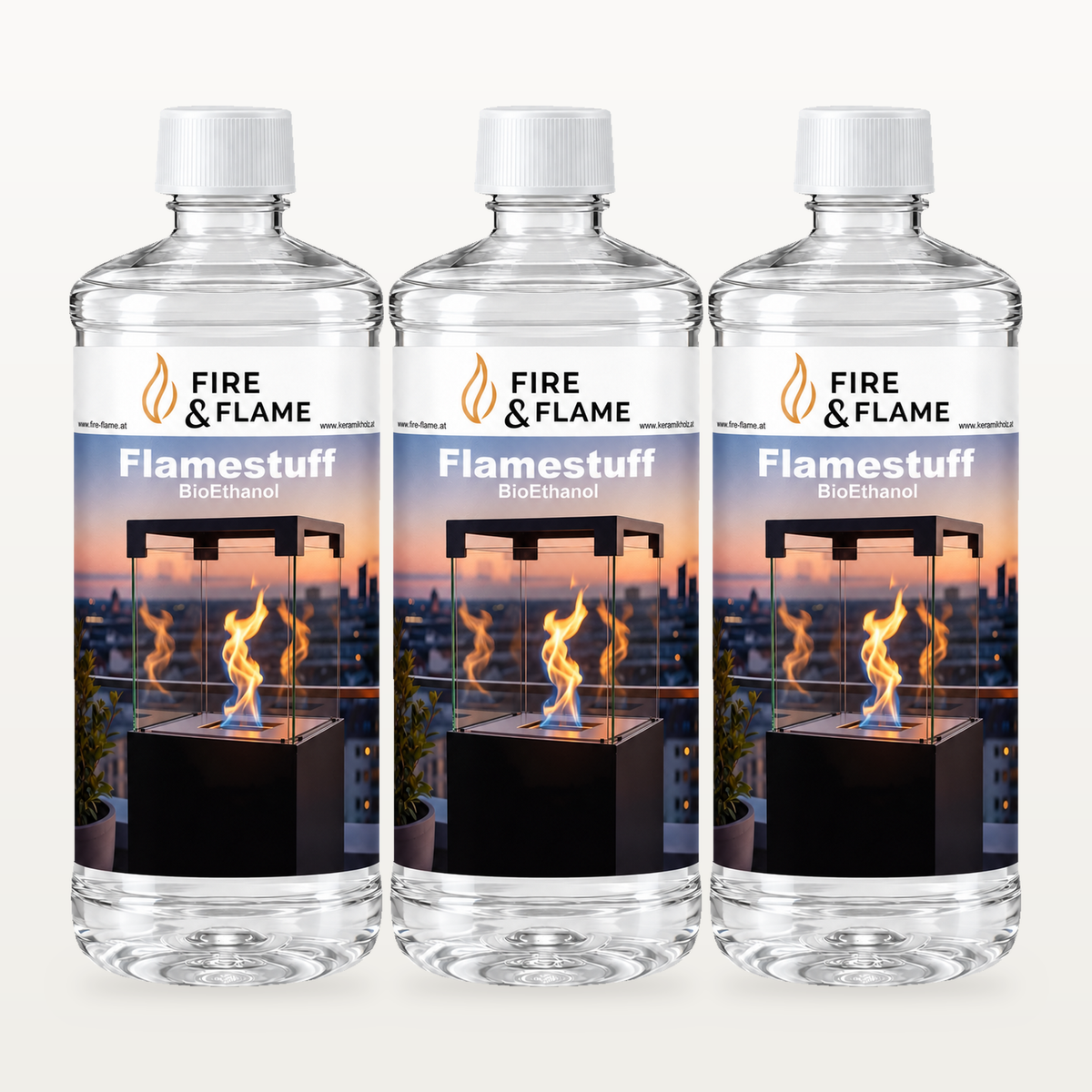 Flamestuff Bioethanol 96,6 % Vorratspaket