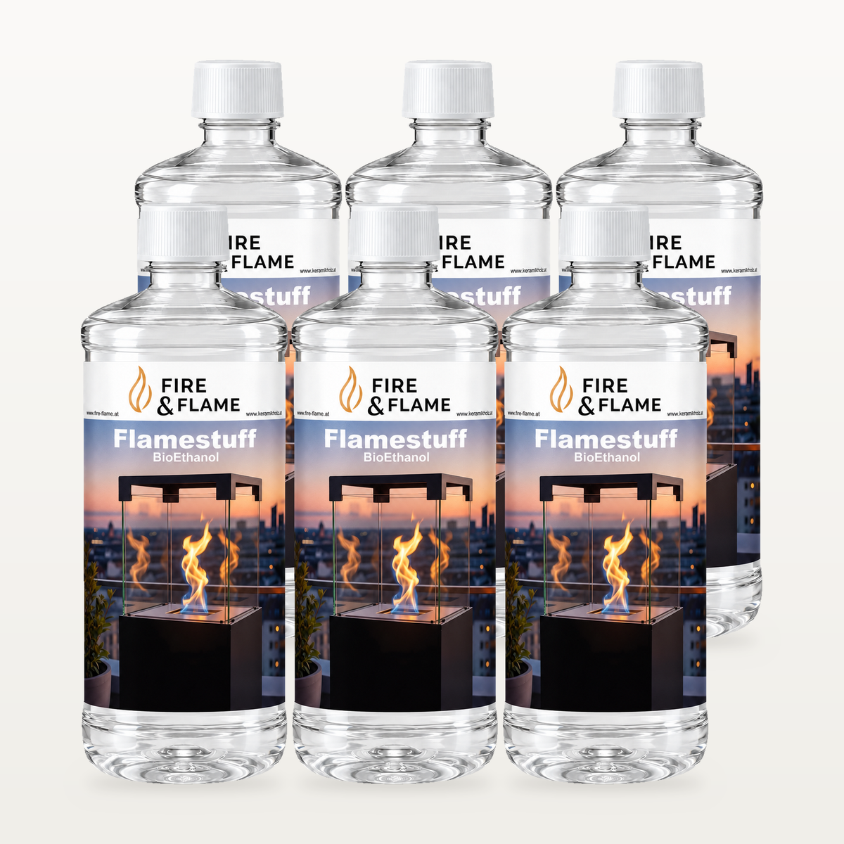Flamestuff Bioethanol 96,6 % Vorratspaket