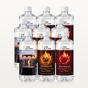 Flamestuff Probierpaket 9 L – Bioethanol Neutral, Kaffee & Rose
