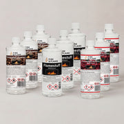 Flamestuff Bioethanol Probierpaket 9L – Brennstoff für Ethanolkamine – Neutral, Kaffee & Rose