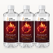 Flamestuff Essence Rose Vorratspaket – Bioethanol mit Rosenduft