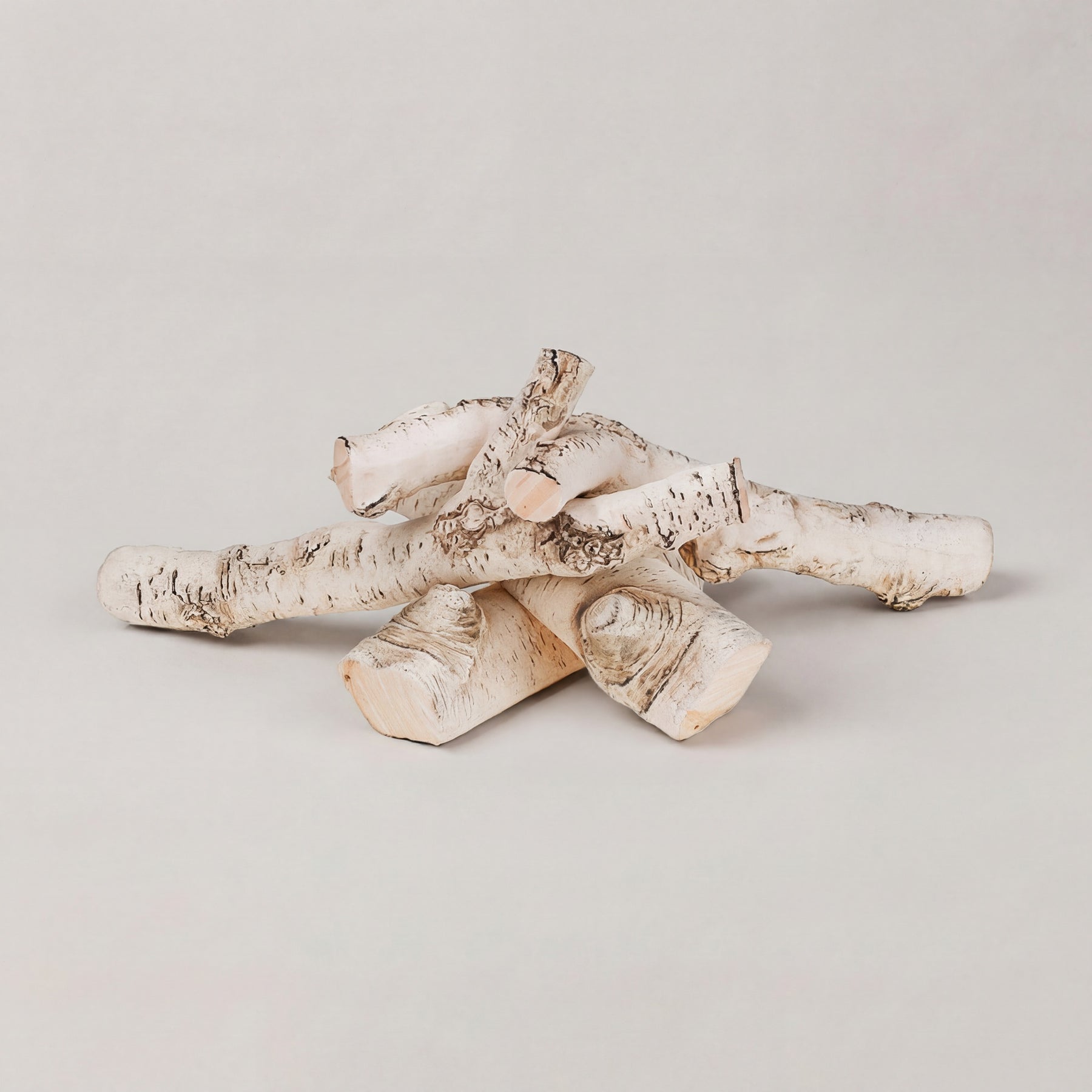 Keramik-Holz Birke – Holzoptik für Bioethanolkamine