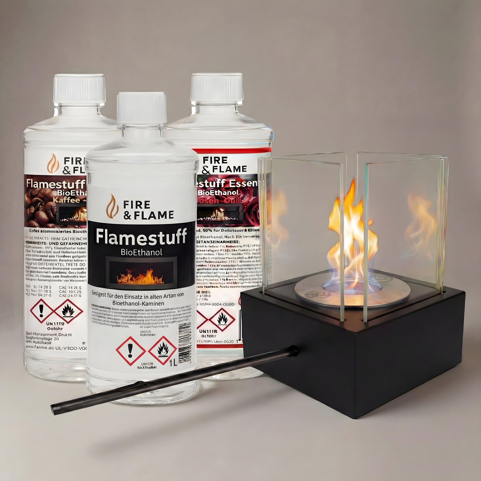 Tischkamin Luma130 Starterpaket