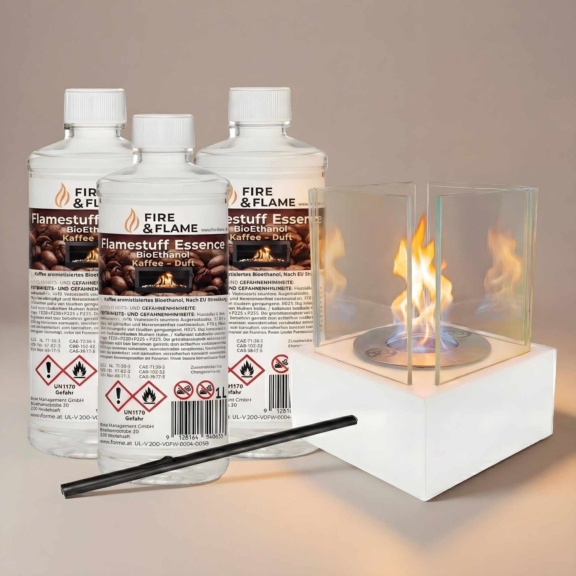 Tischkamin Luma130 Starterpaket