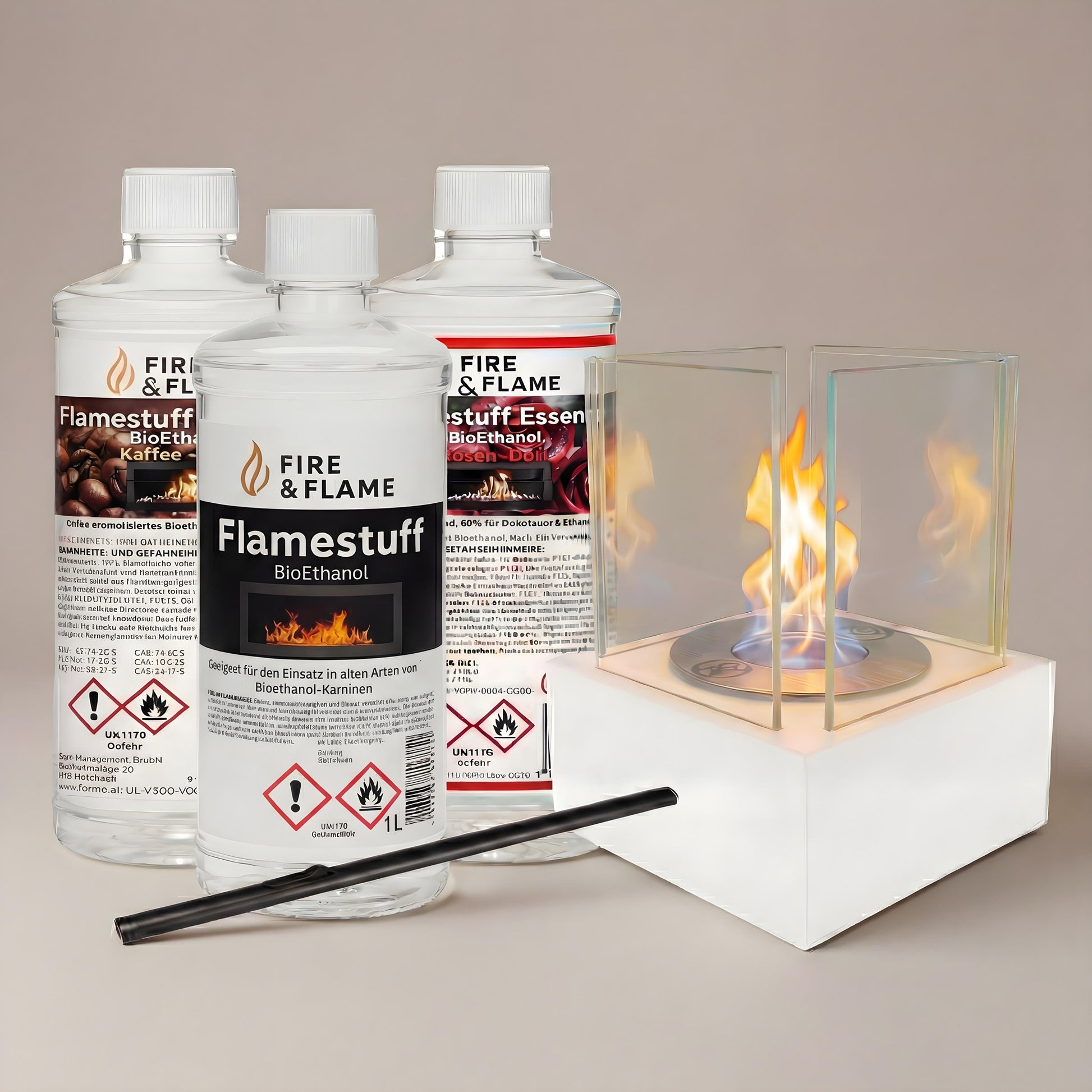 Tischkamin Luma130 Starterpaket