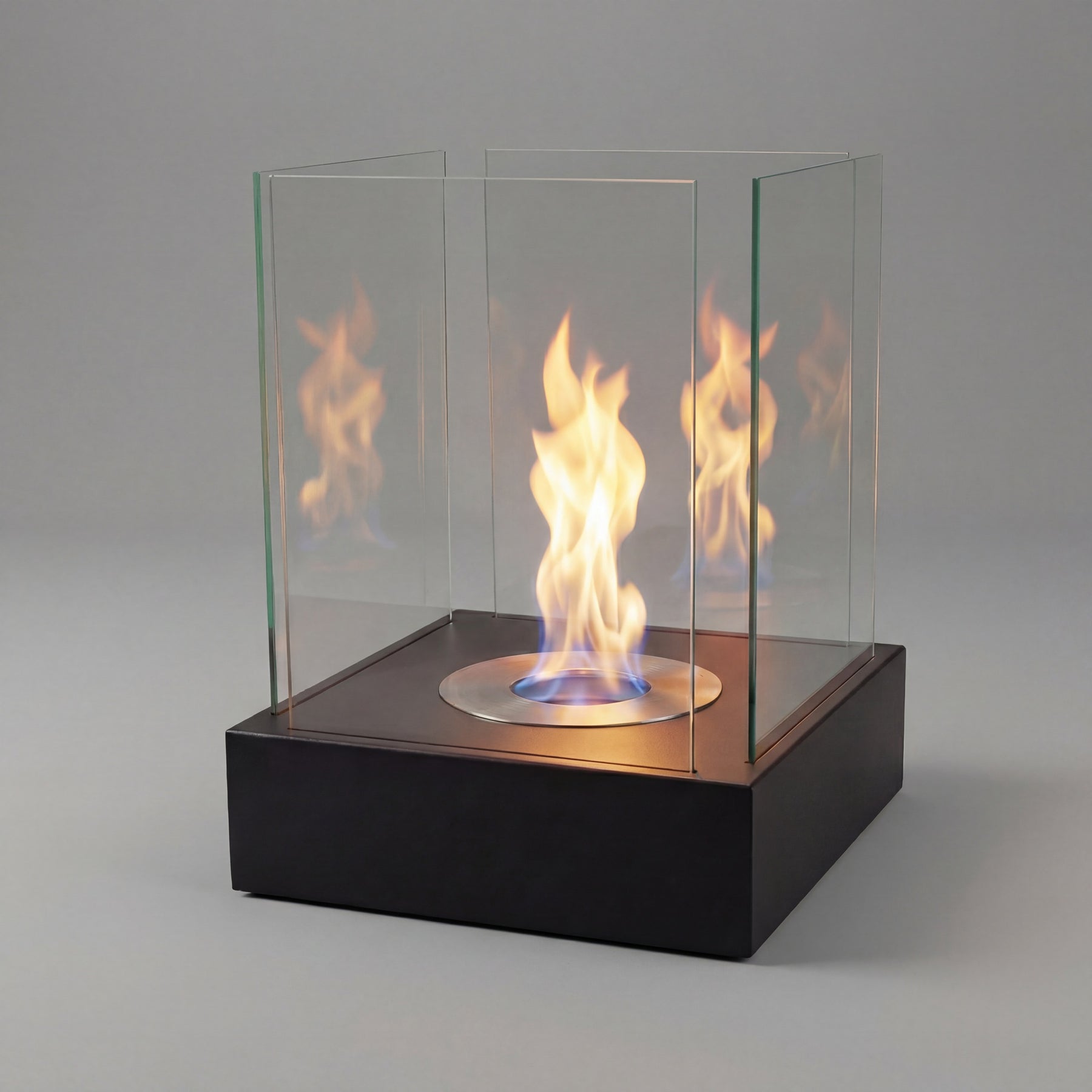 Tischkamin Luma260 – Bioethanol Tischfeuer mit 2 kW Zusatzwärme