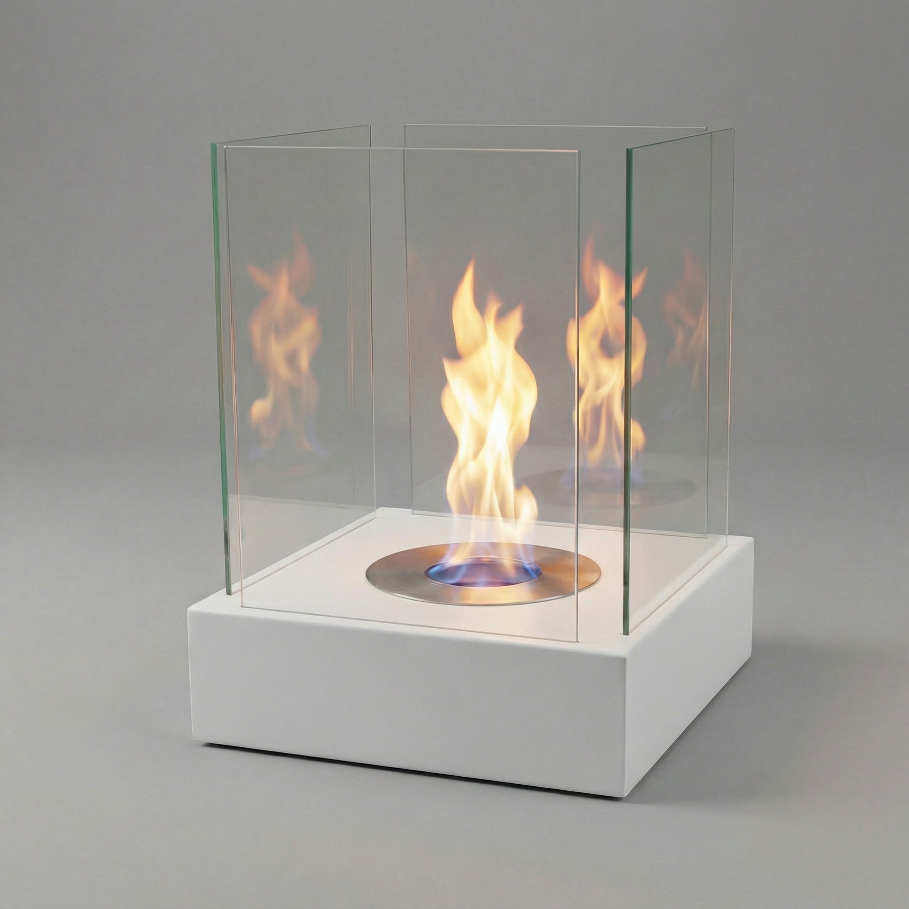 Tischkamin Luma260 – Bioethanol Tischfeuer mit 2 kW Zusatzwärme