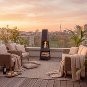 Standkamin Modern – Bioethanol Standkamin mit Glasfront