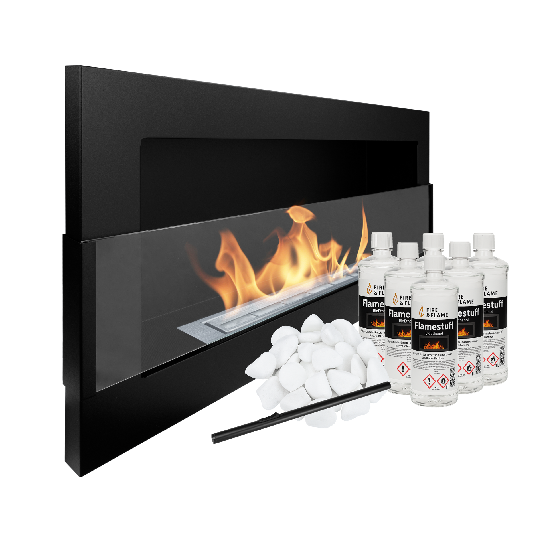 STARTERPAKET Wandkamin Elegant 900x400