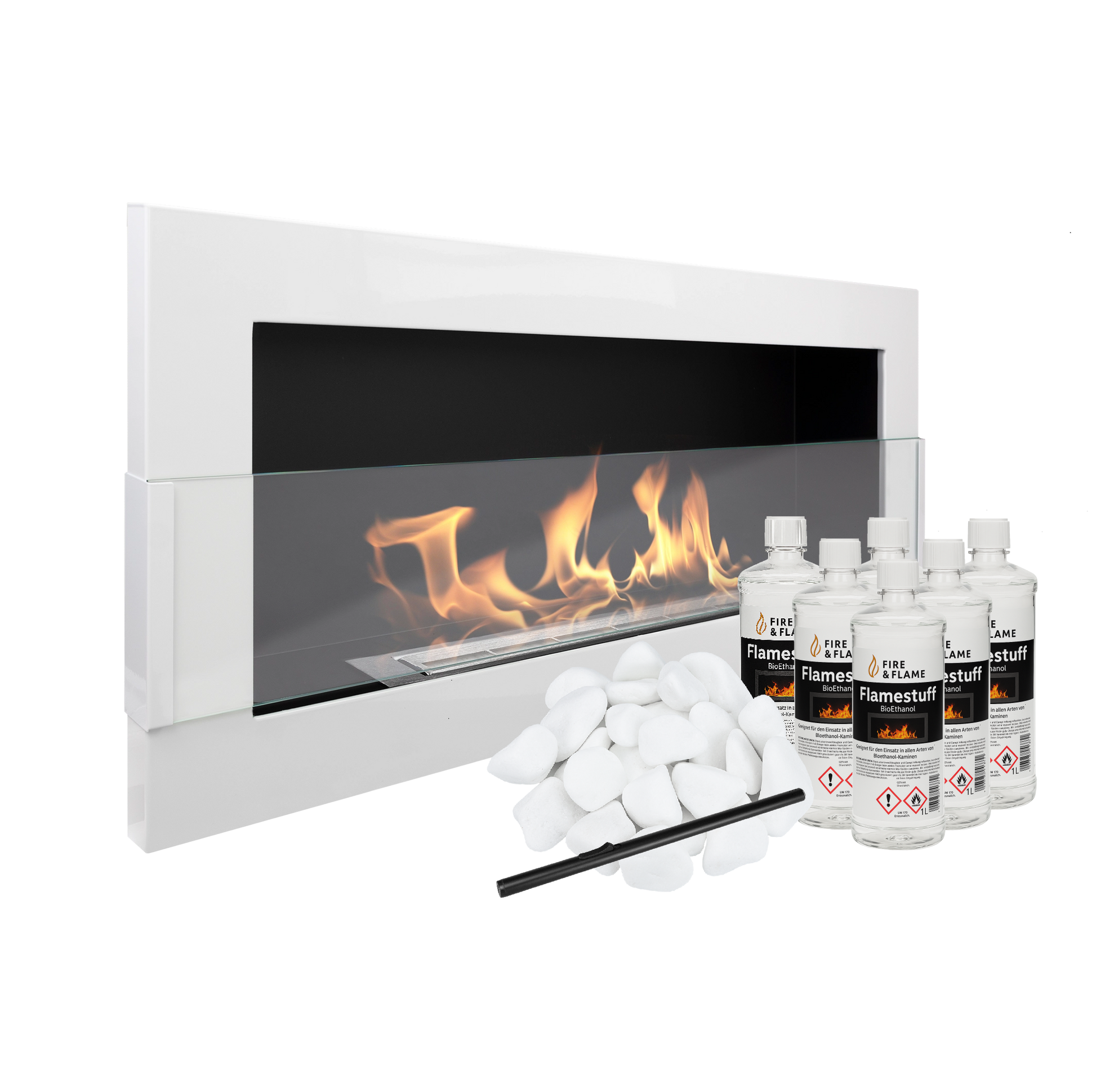 STARTERPAKET Wandkamin Elegant 900x400