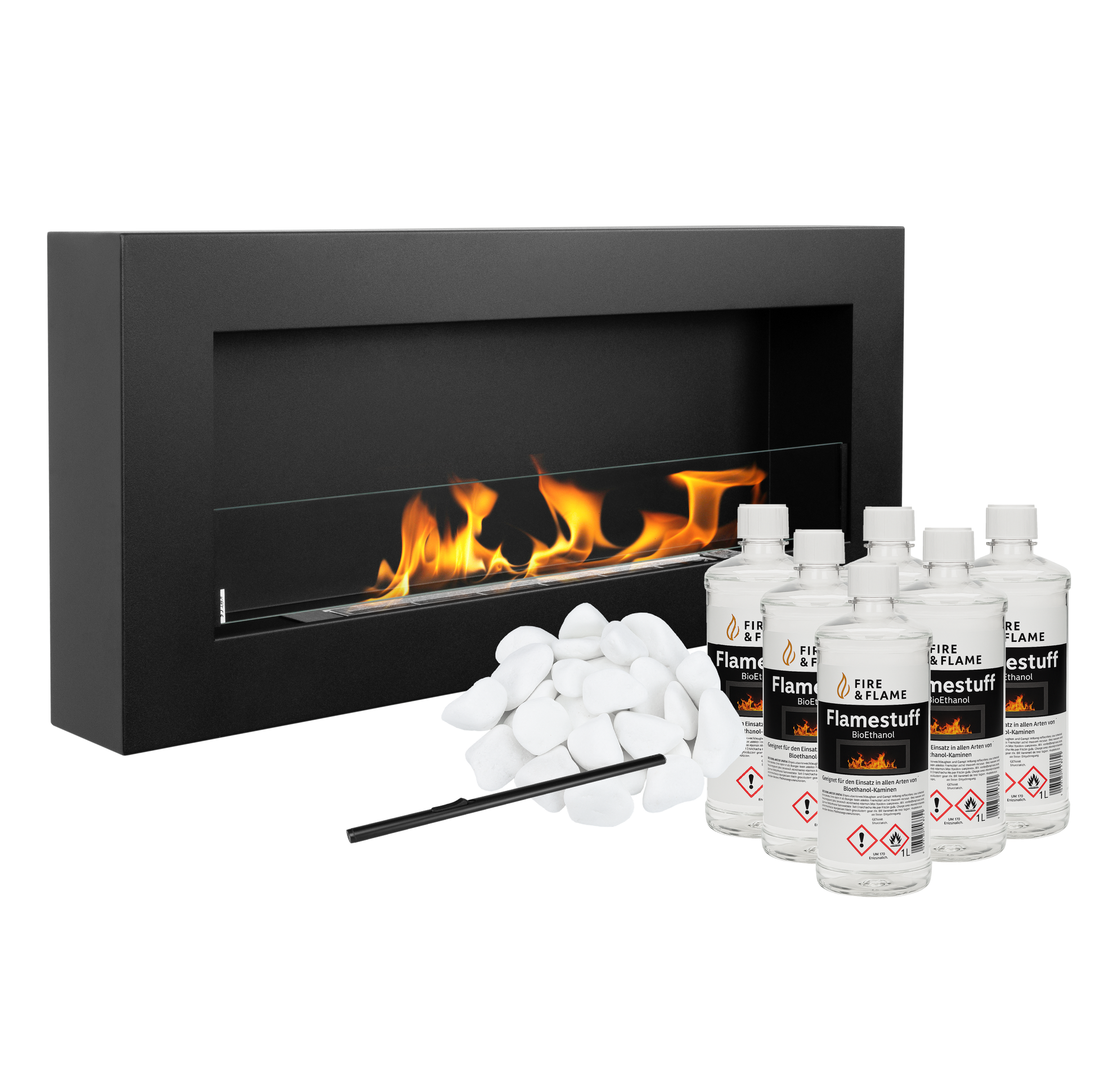 STARTERPAKET Wandkamin Frame 900x400