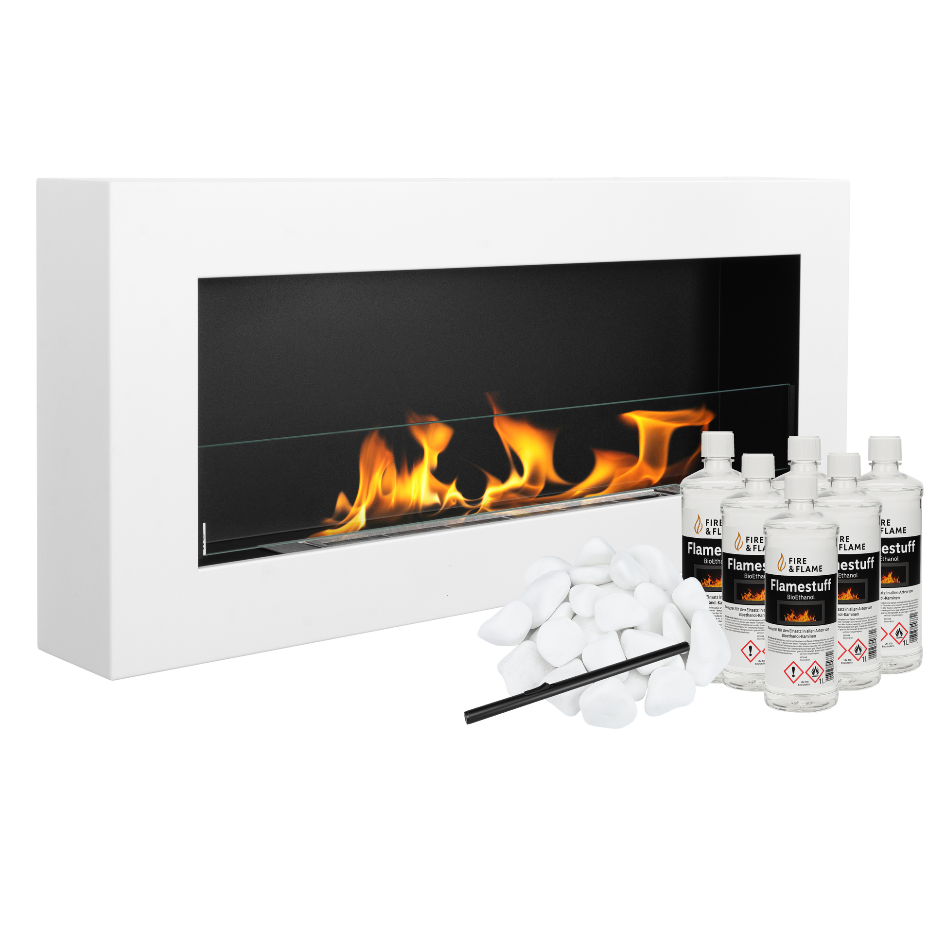 STARTERPAKET Wandkamin Frame 900x400