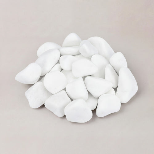 Deko-Steine Weiß 1 kg