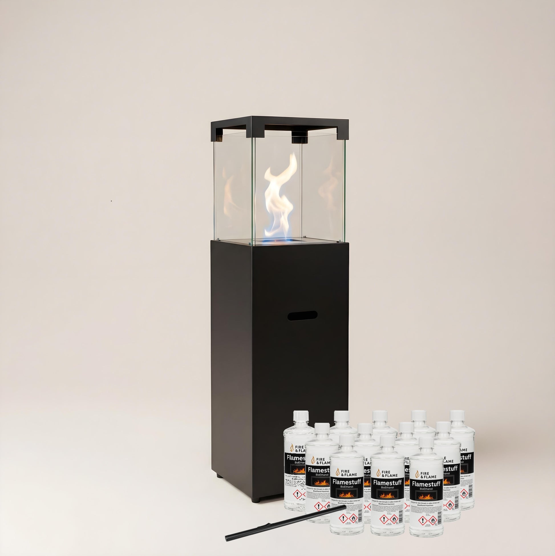 Standkamin Tower Starterpaket