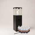 Standkamin Tower Starterpaket – Kamin, 12 L Bioethanol & Feuerzeug