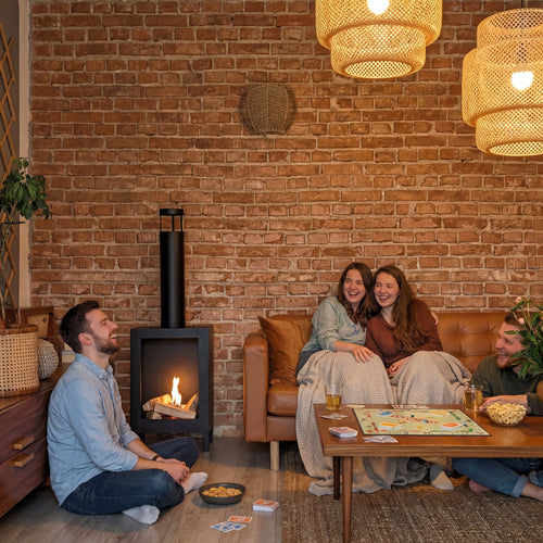 Bioethanol Standkamin Classic – elegantes Design & echte Flamme