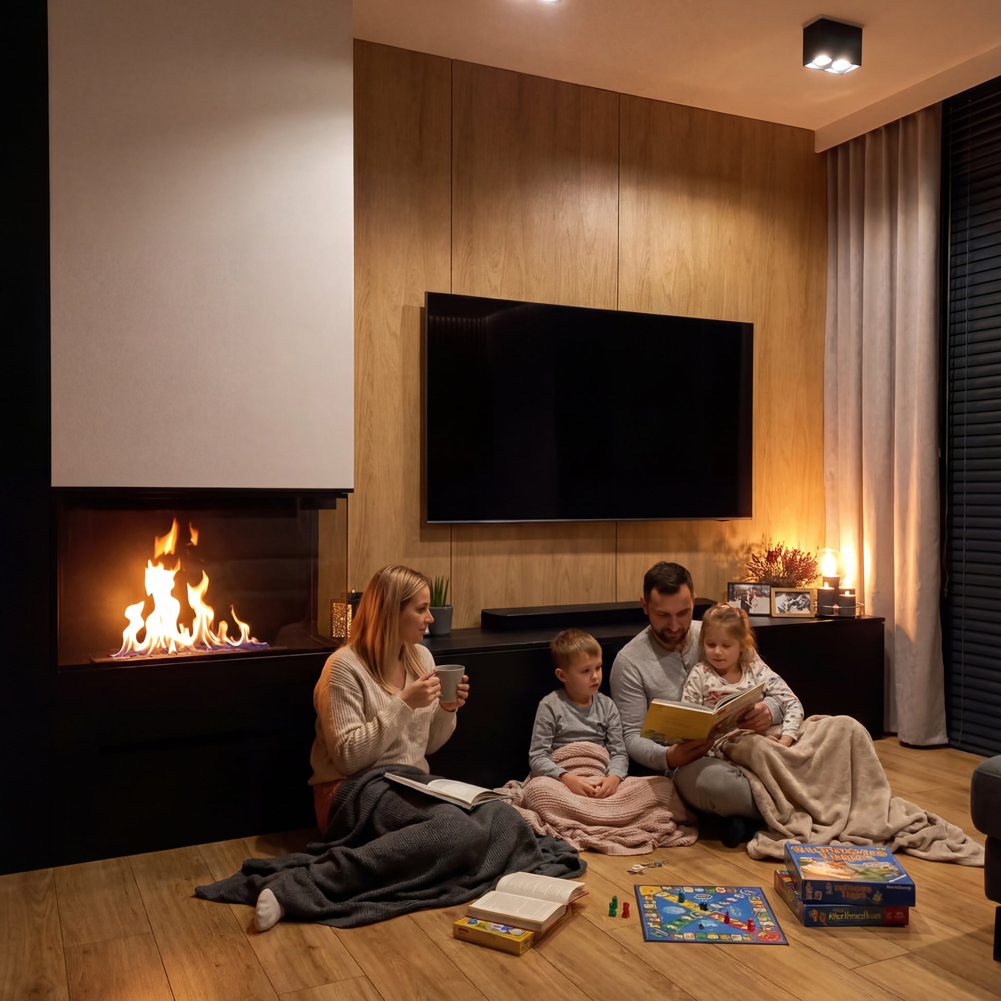 Einbaukamin Corner – Eckkamin ohne Schornstein