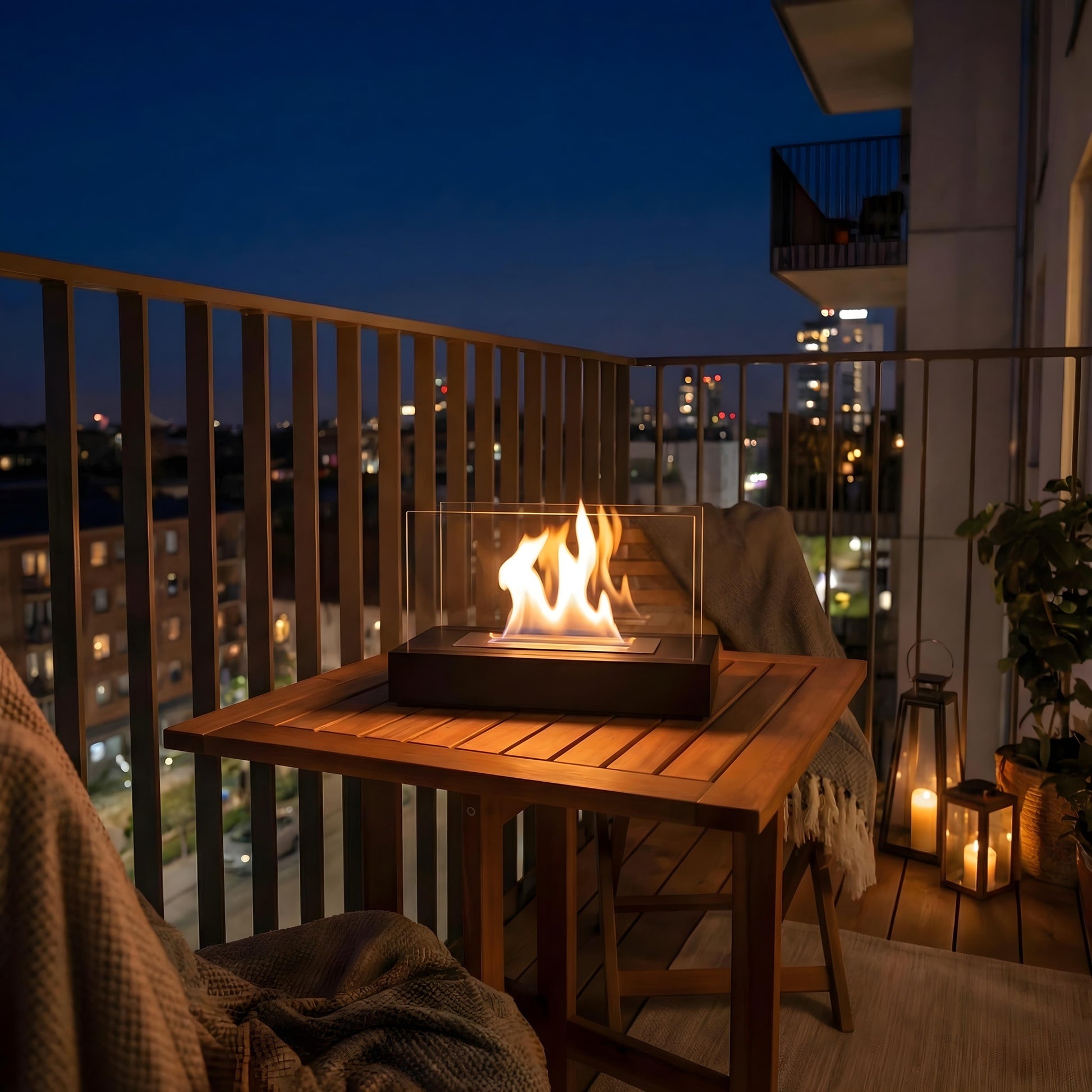 Bioethanol Tischkamin Flair – modernes Flammen-Design für stilvolle Wohnräume