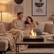 Tischkamin Home – Bioethanol Tischfeuer mit HOME-Schriftzug