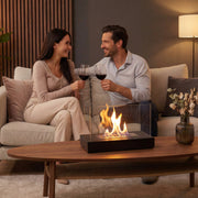 Tischkamin Home – Bioethanol Tischfeuer mit HOME-Schriftzug