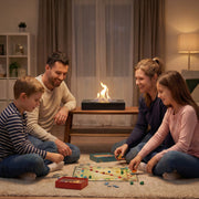 Tischkamin Home – Bioethanol Tischfeuer mit HOME-Schriftzug