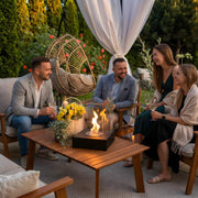 Tischkamin Luma260 – Bioethanol Tischfeuer mit 2 kW Zusatzwärme