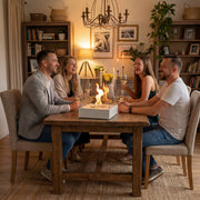 Tischkamin Luma260 – Bioethanol Tischfeuer mit 2 kW Zusatzwärme