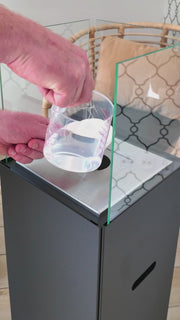 Standkamin Tower – Bioethanol Standkamin mit 6 h Brenndauer